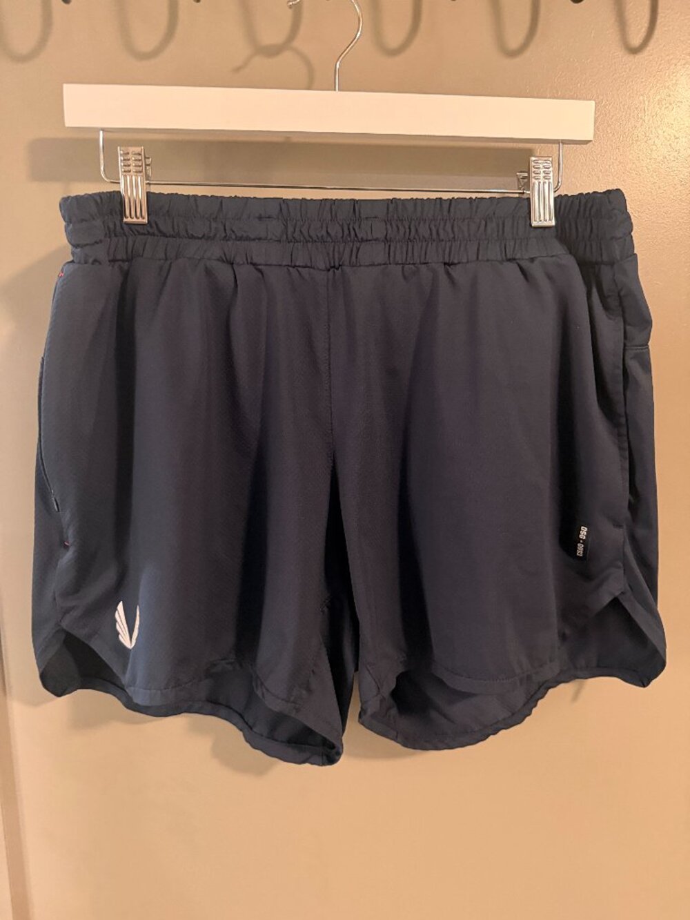 0993. AeroSilver® 5" Linerless Short - Navy (XL)
